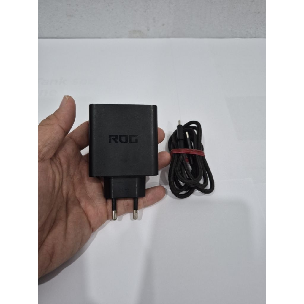 Adapter Fullset for Asus Rog Phone 5 / 6 / 7 / 9 FE / 9 Pro Cabutan Original Hypercharger Second