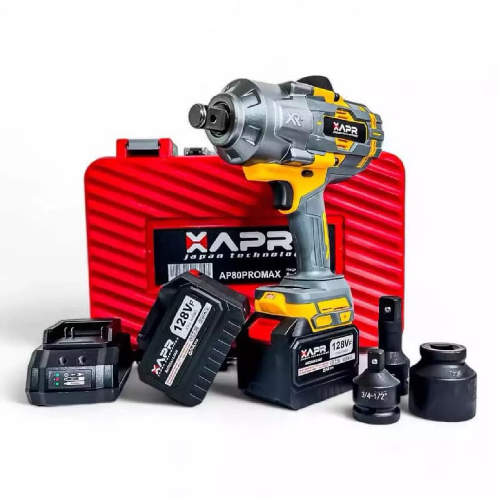 New Apr Ap80Promax Raja Bor Impact Wrench Xtra Jumbo 3/4 Inch Type Ap80Promax 2000-3000Nm Garansi