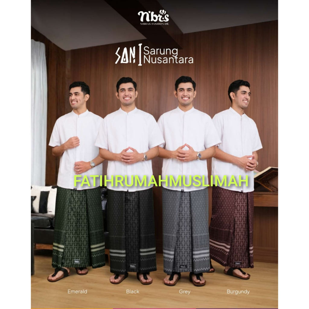 NEW / TERBARU / NIBRAS / SARUNG DEWASA / SARUNG NIBRAS / SARUNG / SARUNG SAN 004 / SAN 004 / NIBRAS 