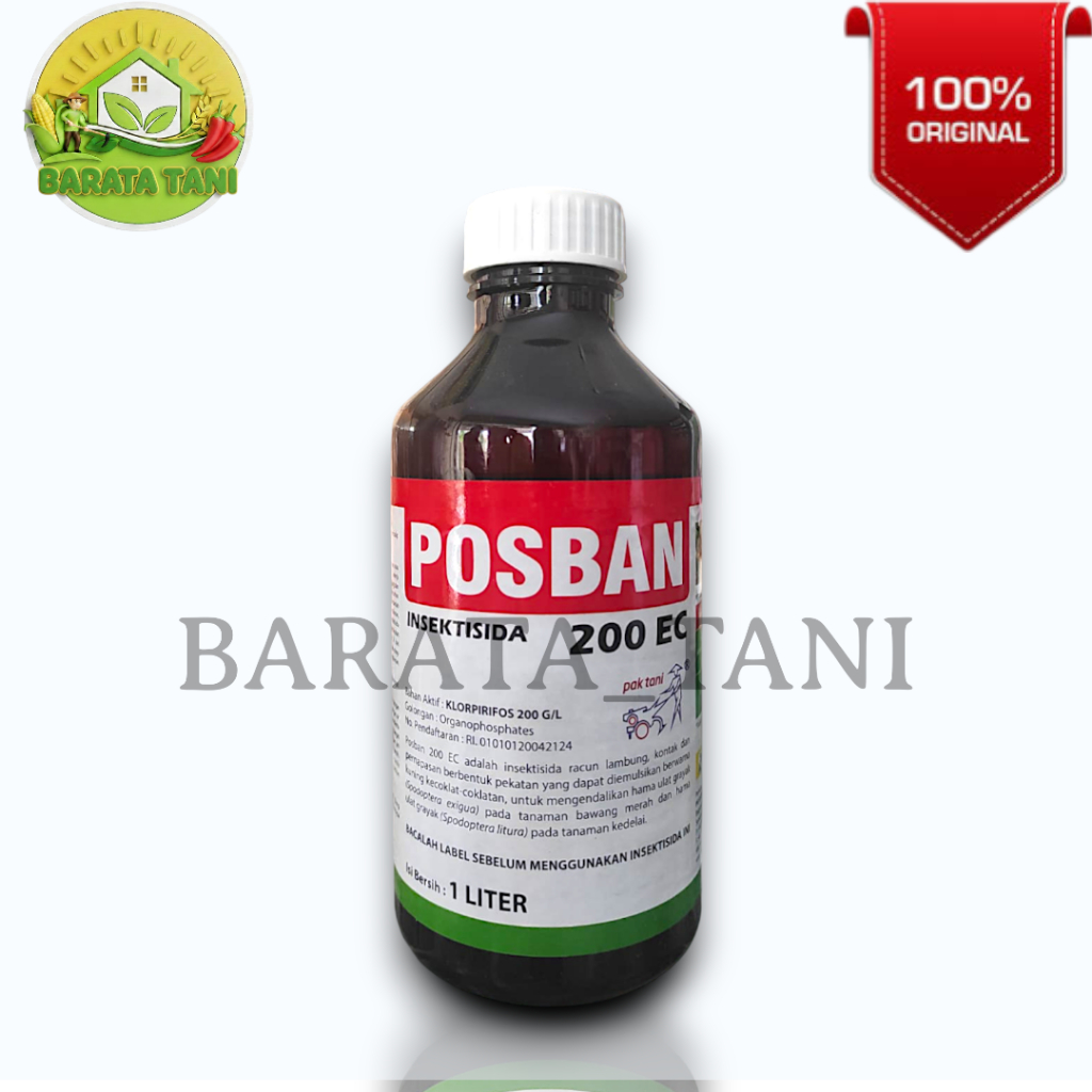 INSEKTISIDA POSBAN 200 EC - 1 LITER