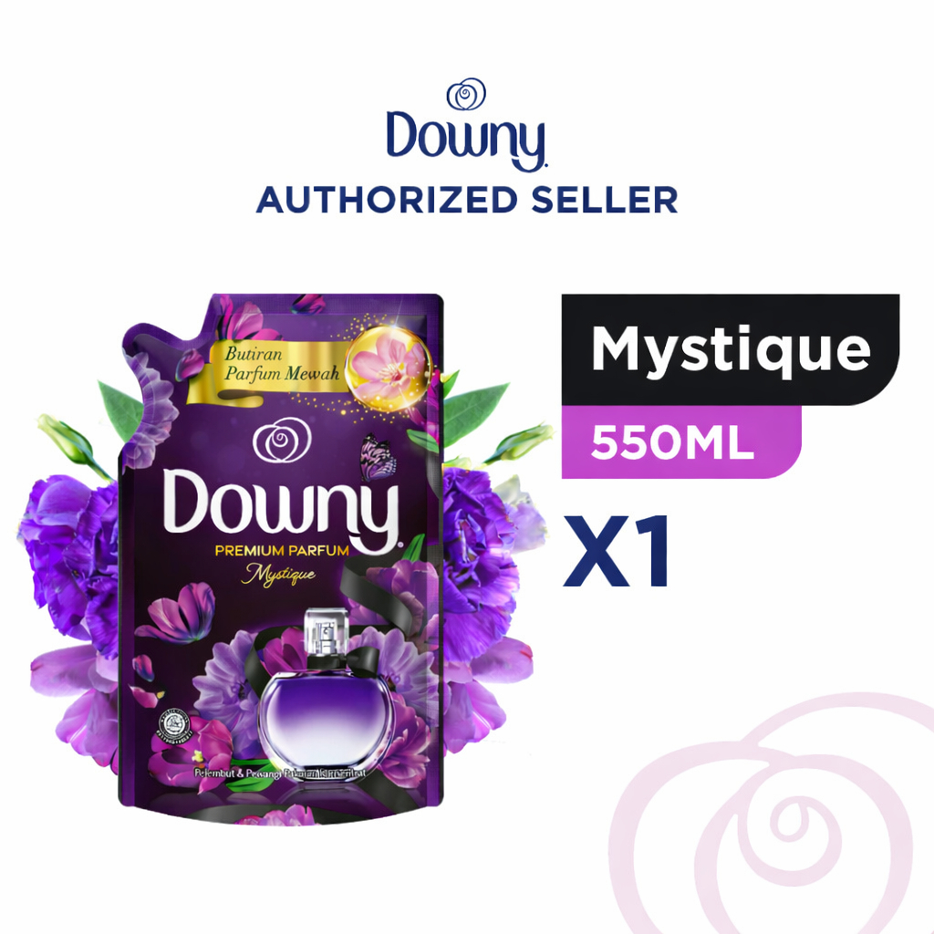 Downy Pelembut dan Pewangi Pakaian Konsentrat Premium Parfum Mystique 550 ml
