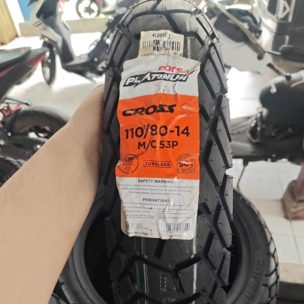 Corsa cross s dual purpose 110/80-14 (tubeless)