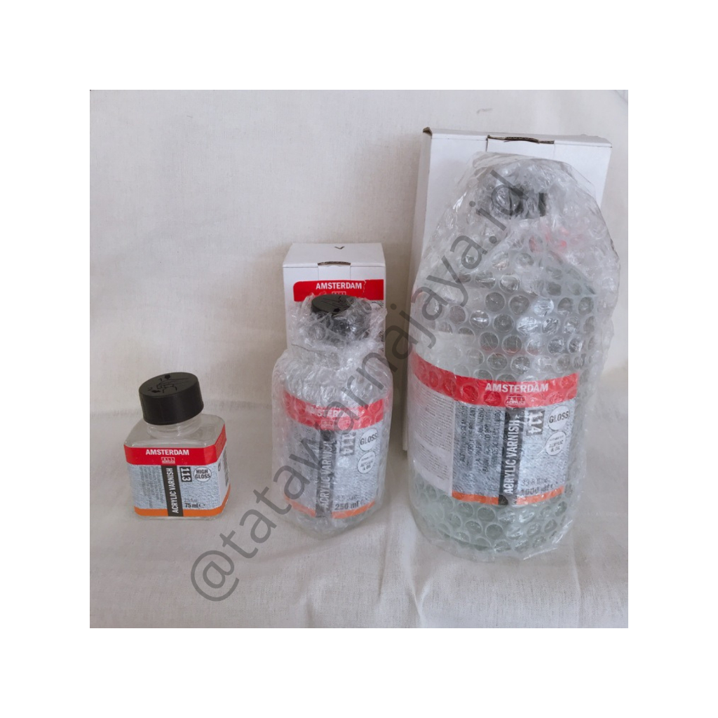 Varnish Amsterdam 75ml Gloss High Gloss Pengkilap Cat Akrilik maupun minyak