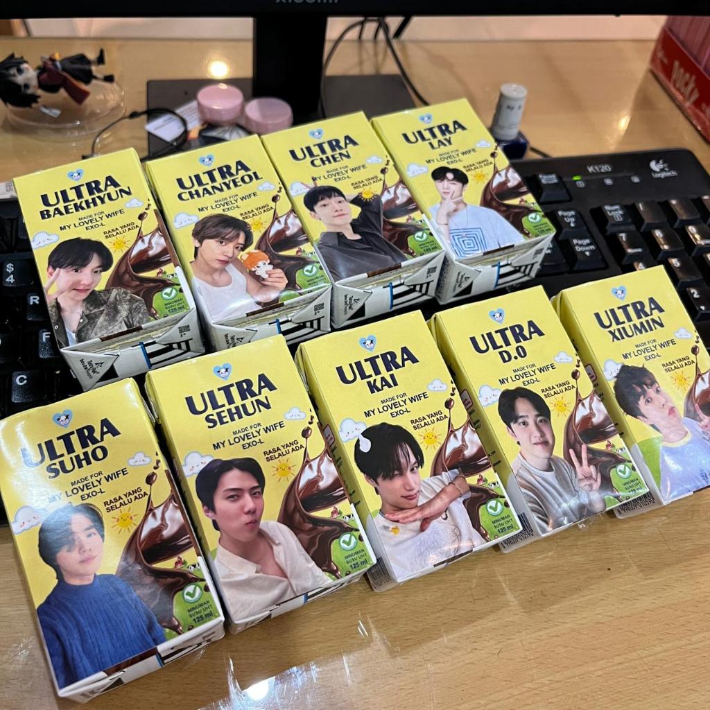 JOMPO STARTER KIT SPECIAL EXO Susu Inhaler Plester Vitamin C Sticker + UltraEXO EXOCare EXOPlast Vit