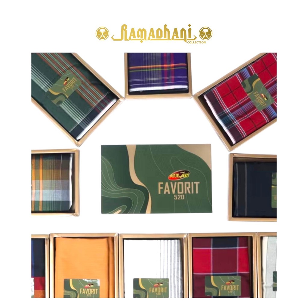 Sarung Atlas Favorit 520 Sarung Atlas Premium