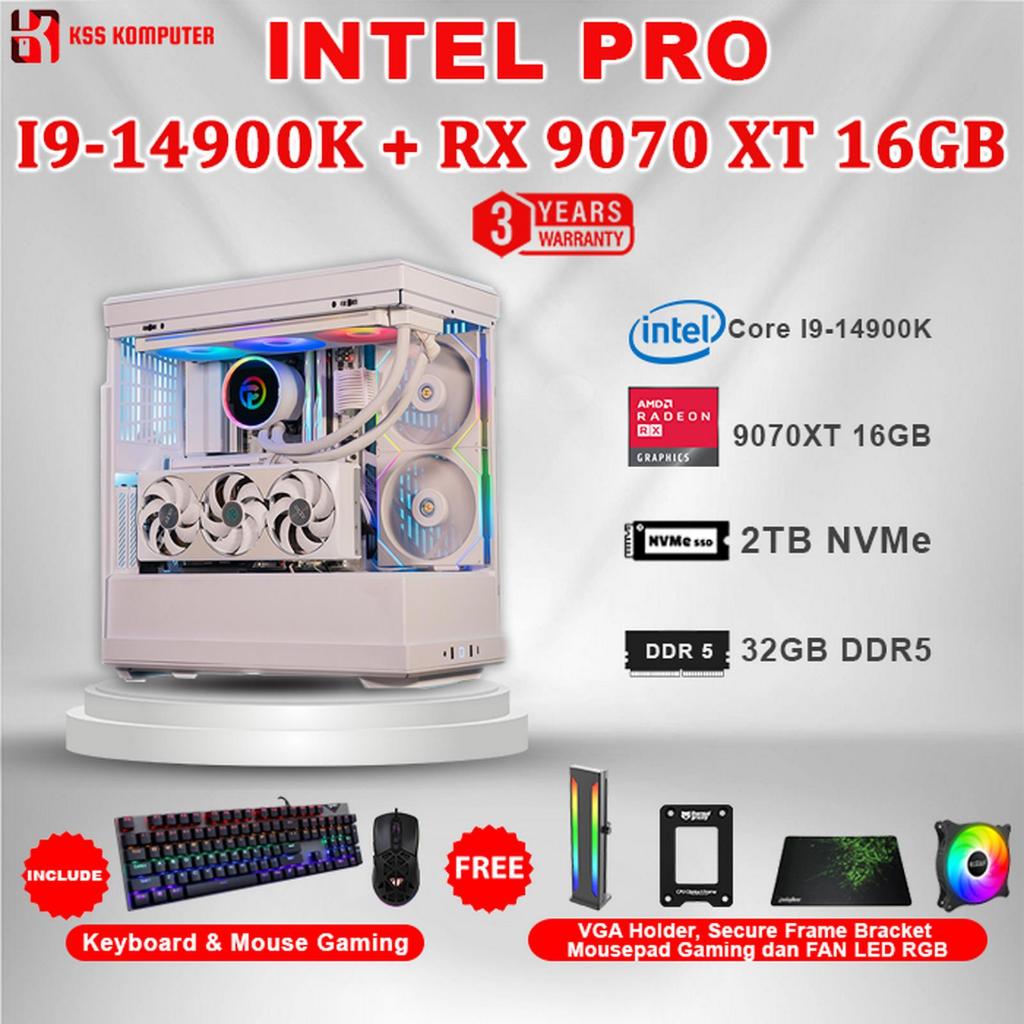 [Baru] CPU Komputer/PC Rakitan Core I9 Beast Spesial Gaming Siap Pakai