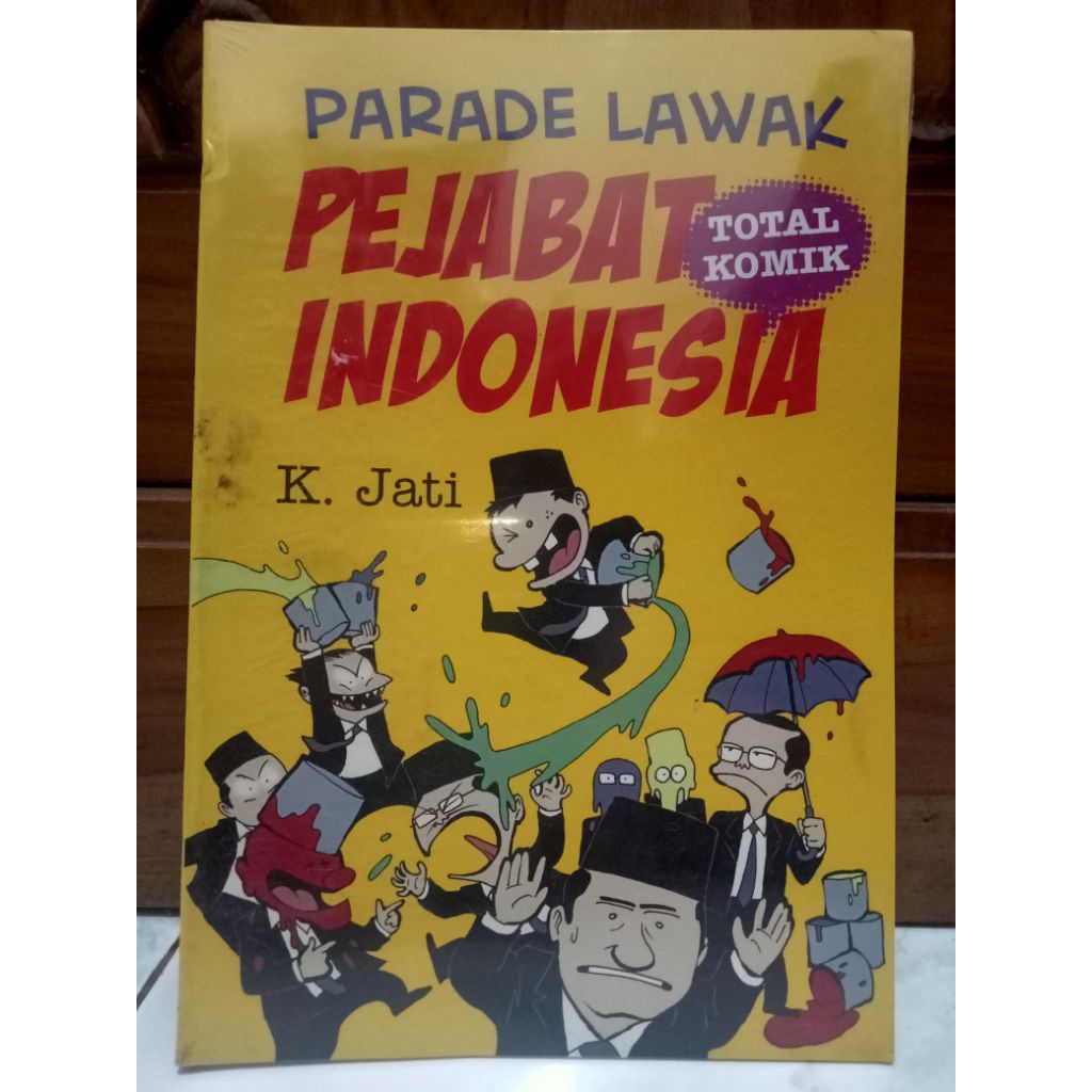 Buku komik lokal Indonesia Parade Lawak Pejabat indonesia Total komik K Jati
