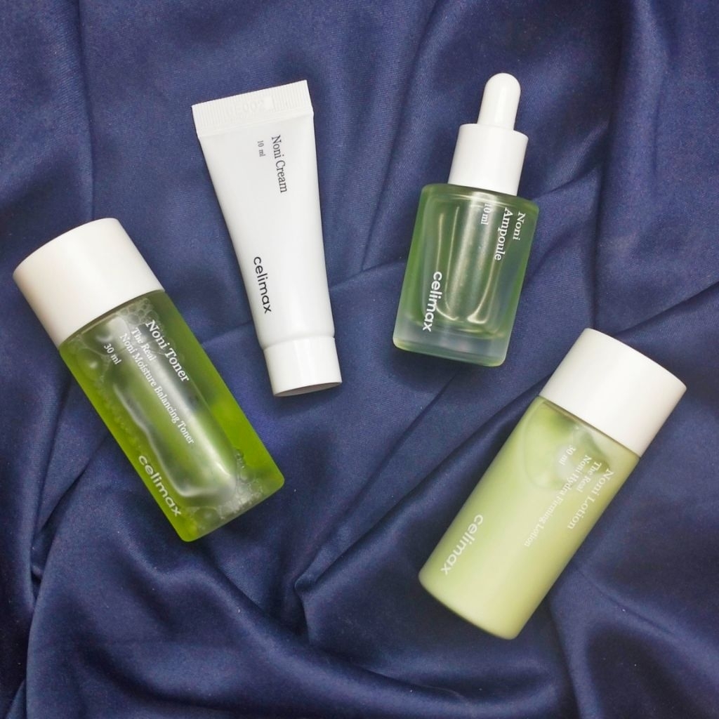 [NEW] Celimax The Real Noni Starter Kit Toner Ampoule Lotion Cream Trial Size 10ml 30ml Calming Radi