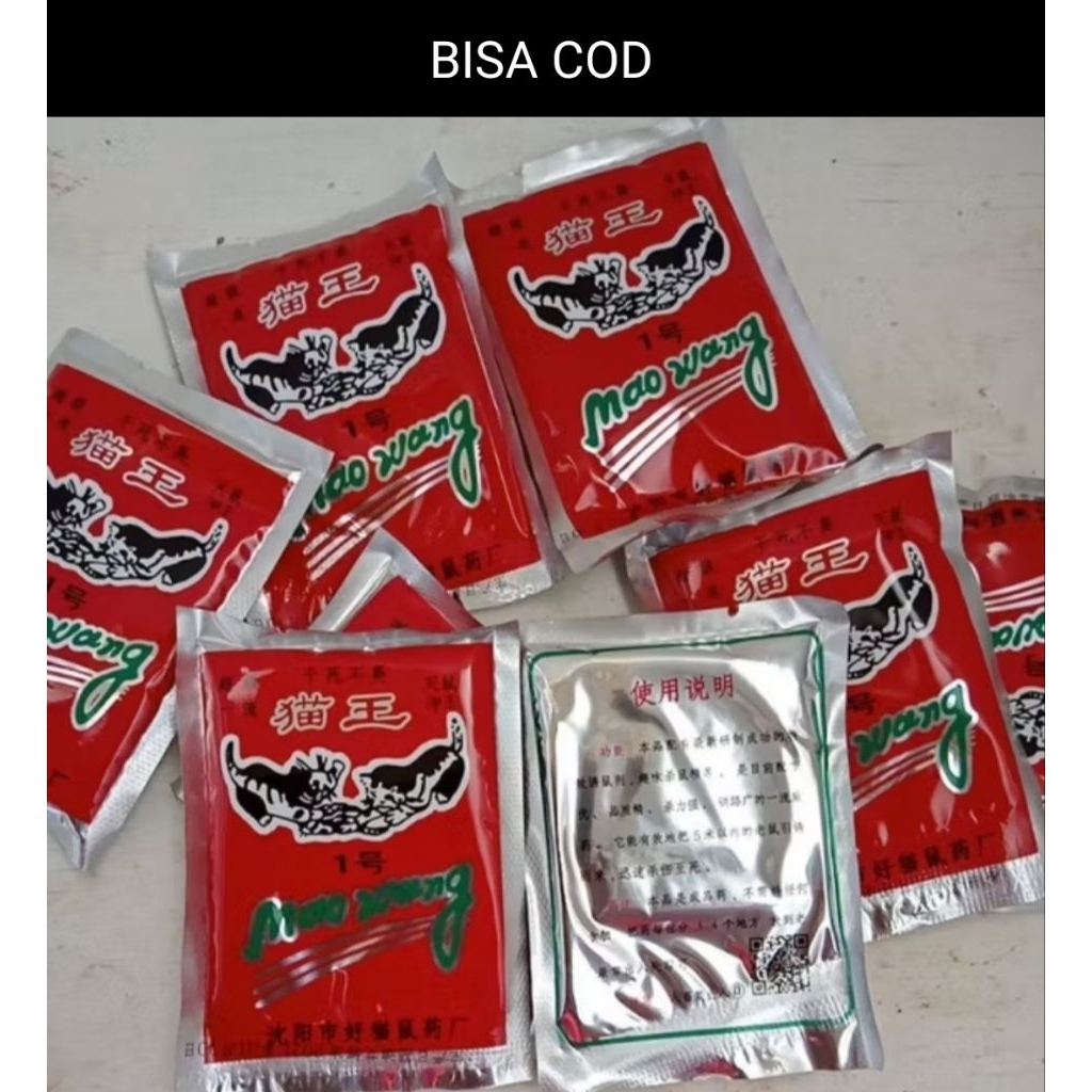 Racun Tikus Beras Merah Murah Ampuh Anti Tikus