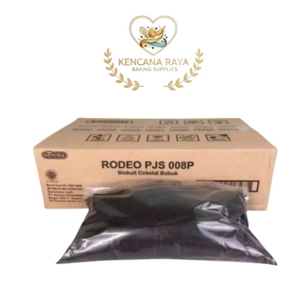 Serena Rodeo PJS Oreo Powder Biskuit Coklat Bubuk  1 Carton berat 5kg HALUS