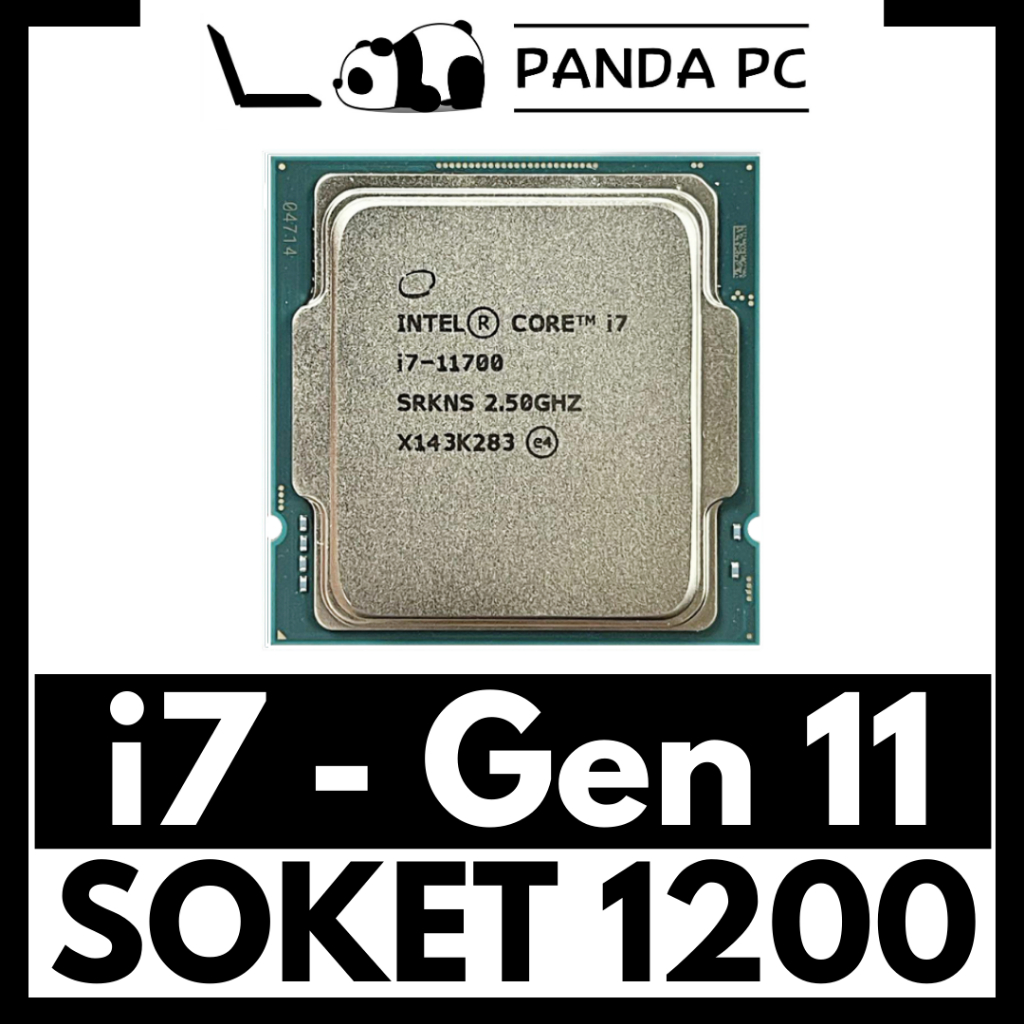 Processor Intel Core i7 Gen 11 Rocket Lake - 11700 11700KF 11700F 11700 T tray Socket LGA 1200