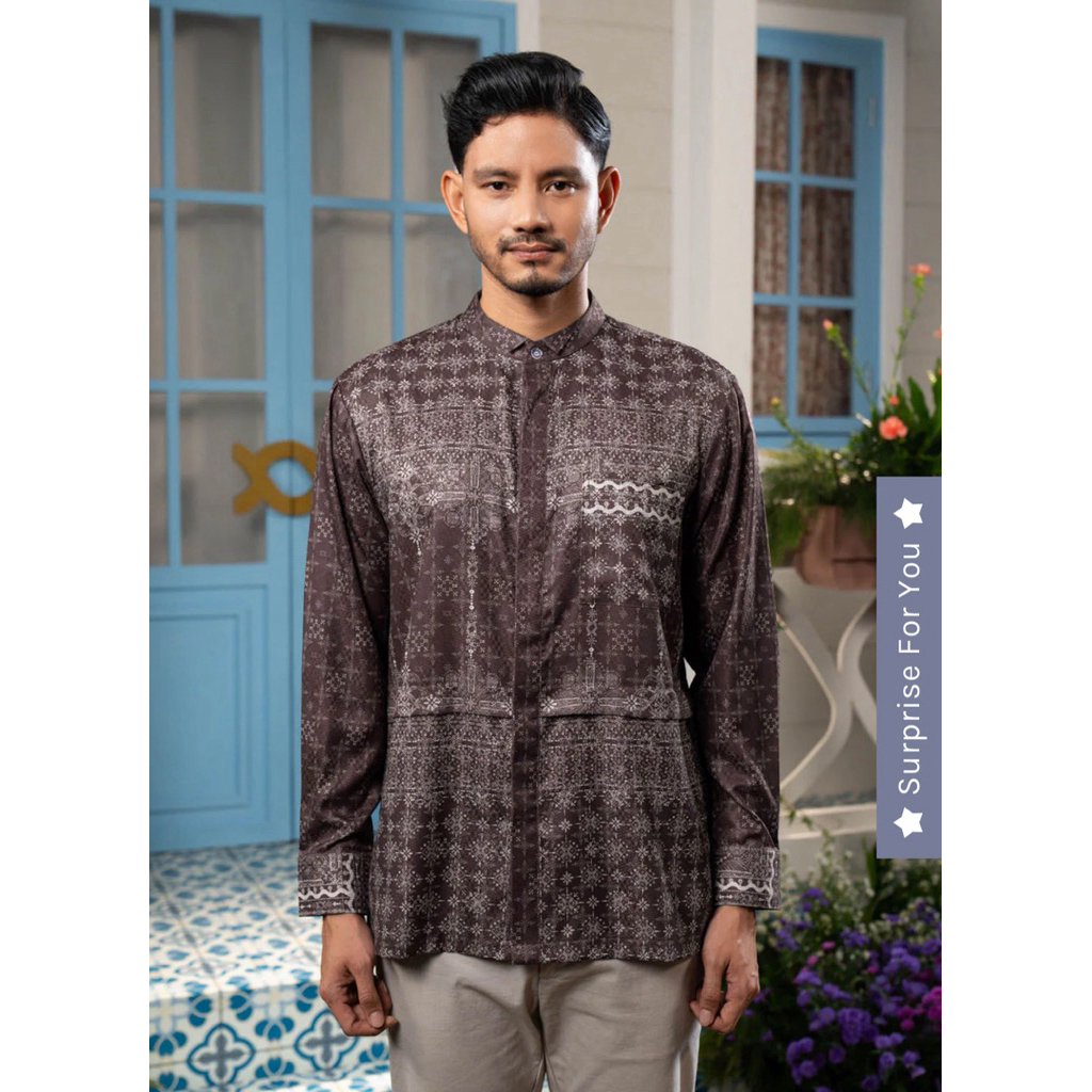 Diyasmara Long Shirt Men WearingKlamby