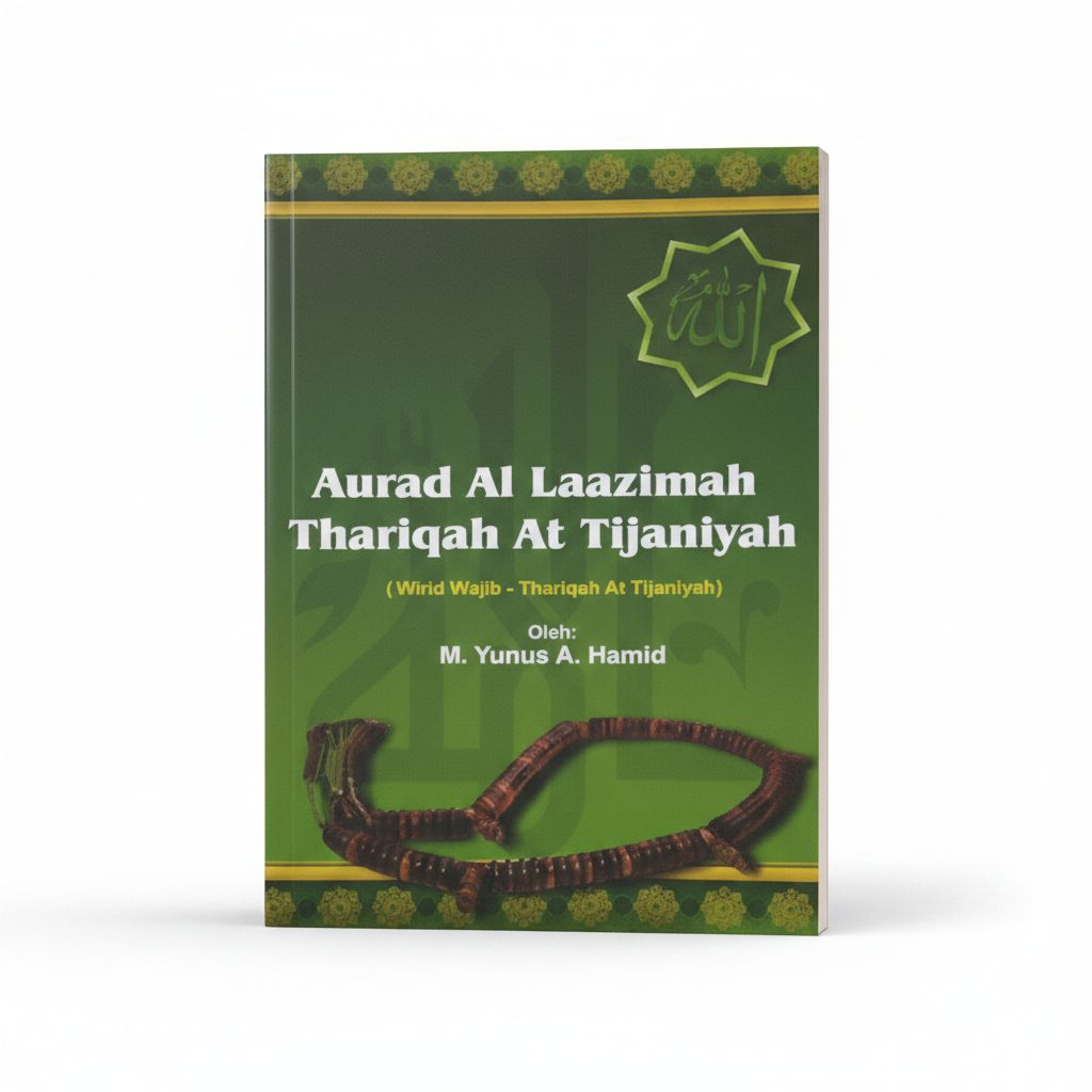 Buku Aurad Al Laazimah Thariqah At Tijaniyah size A5 (sedang)