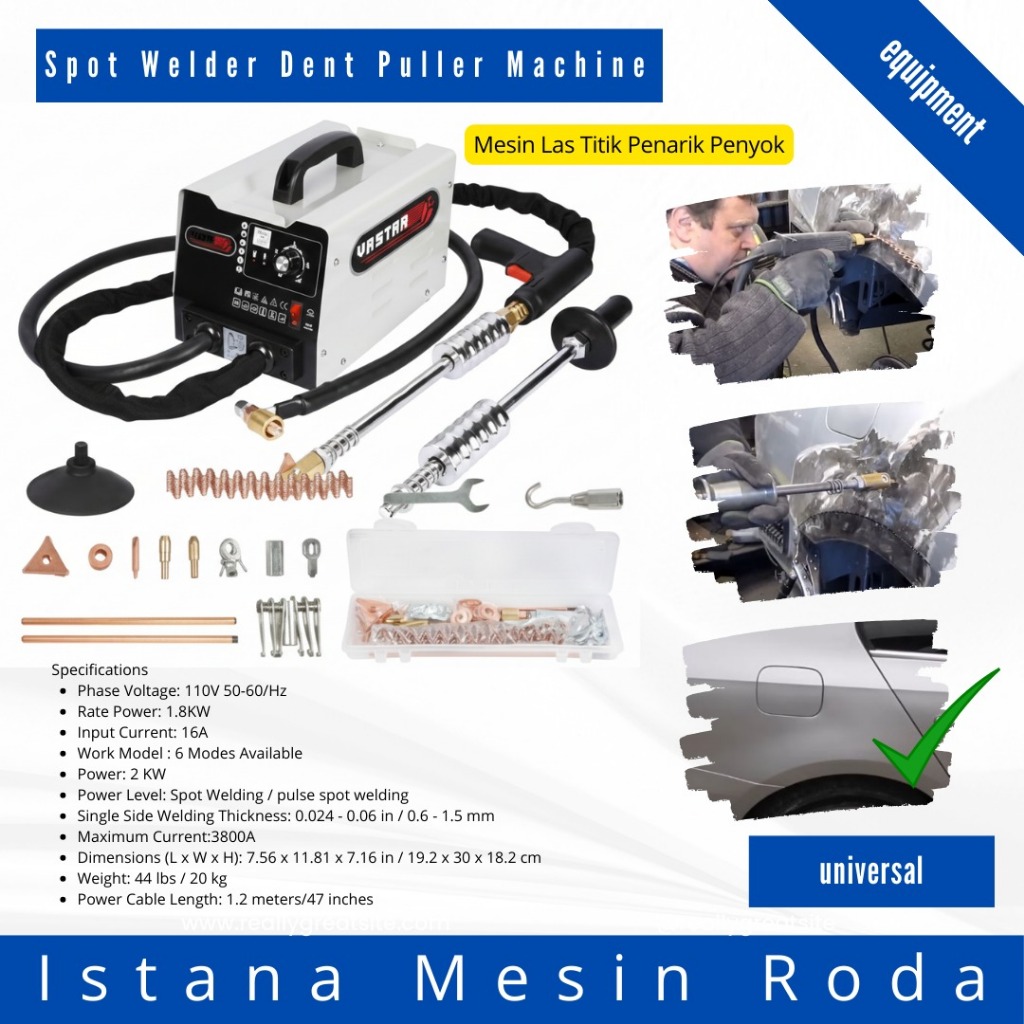 Welder spot body repair las penyok mobil Dent welding perbaikan car