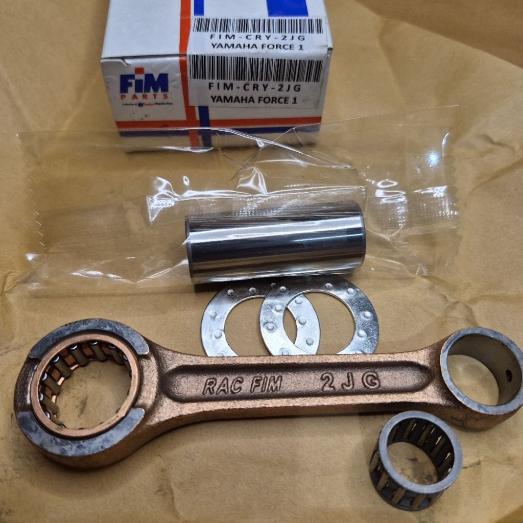 Stang Piston Seher Conrod Kit Yamaha Force 1 Fiz R FIZR 2JG FIM