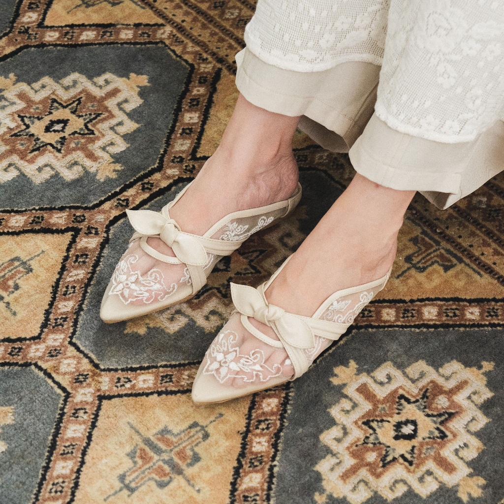 Dianable - Carol Flat Mules Shoes Dianable