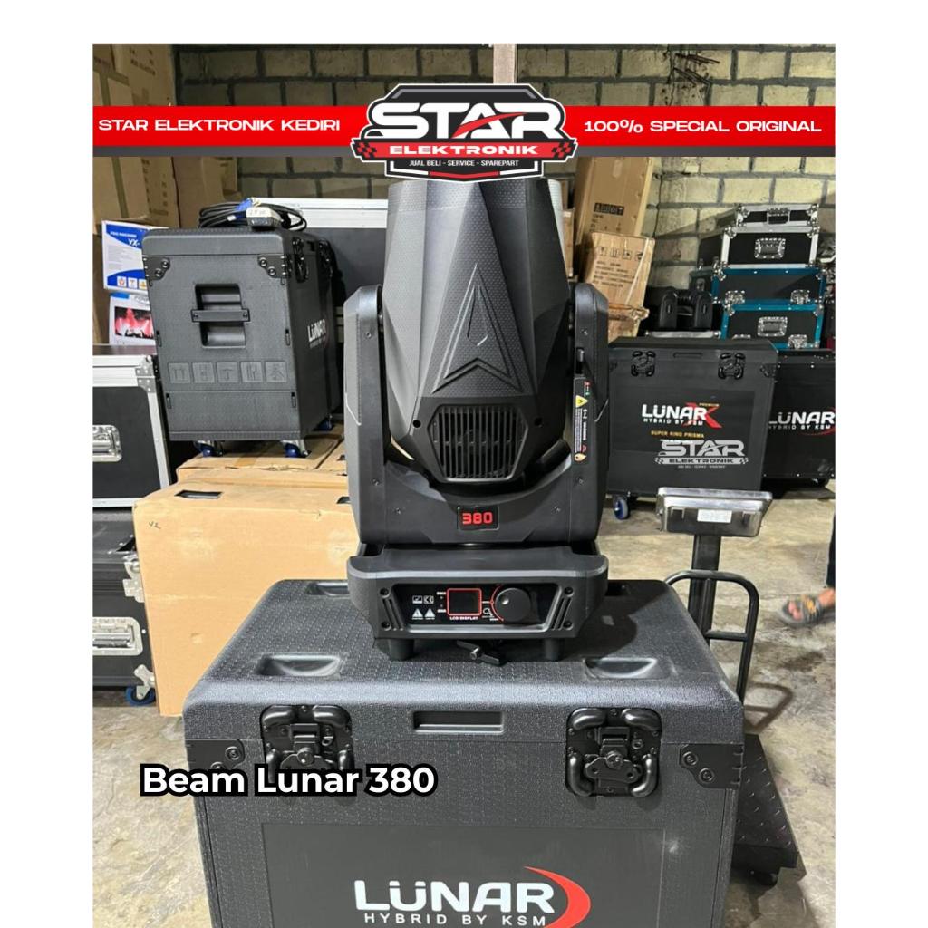 Star Elektronik Beam Lunar 380 Hybrid by KSM Lampu Penerangan Profesional untuk Event dan Panggung