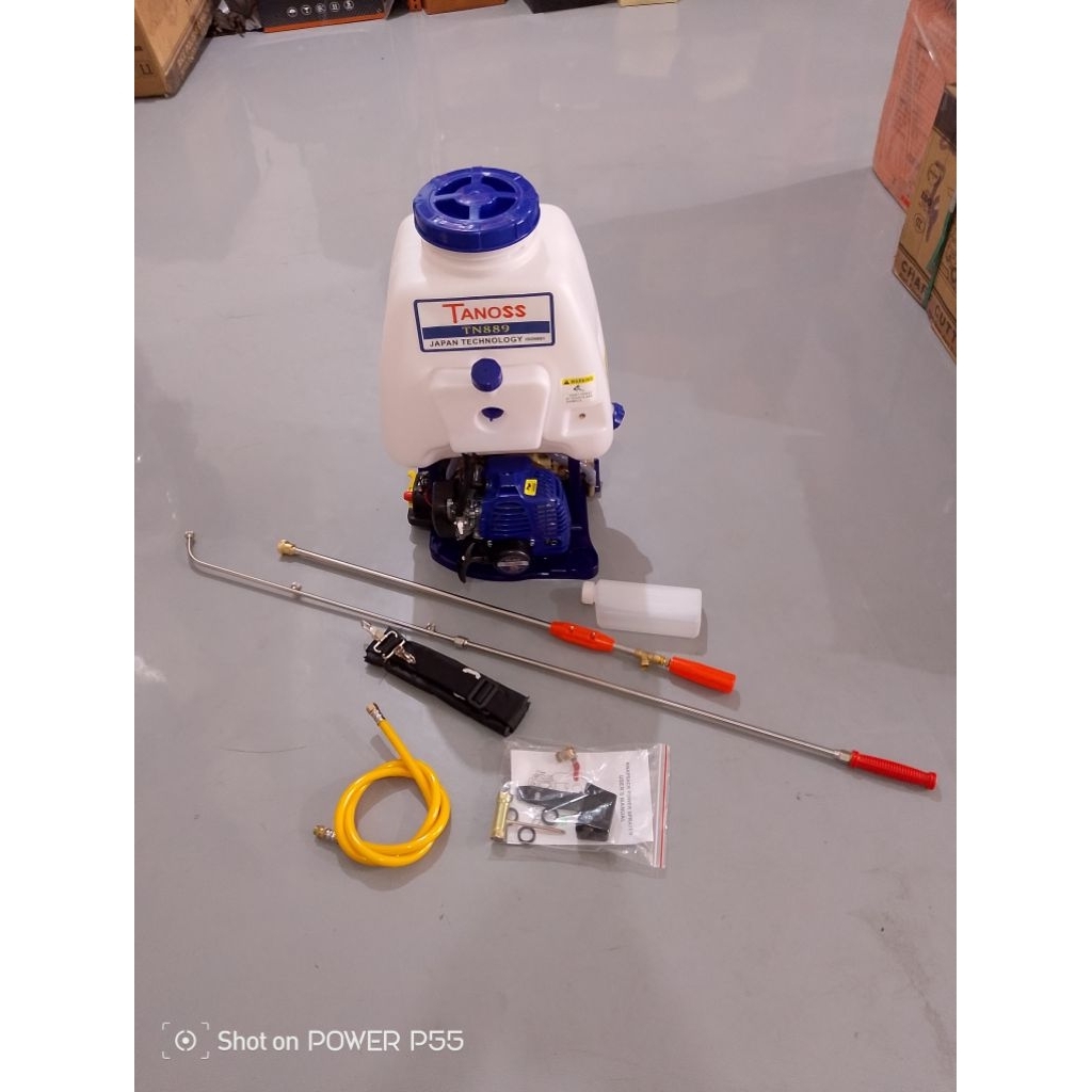 SPRAYER TANOSS 889 TURBO 20 LITER DOUBLE CHAMBER | MESIN SEMPROT SERBA GUNA TANOSS 889