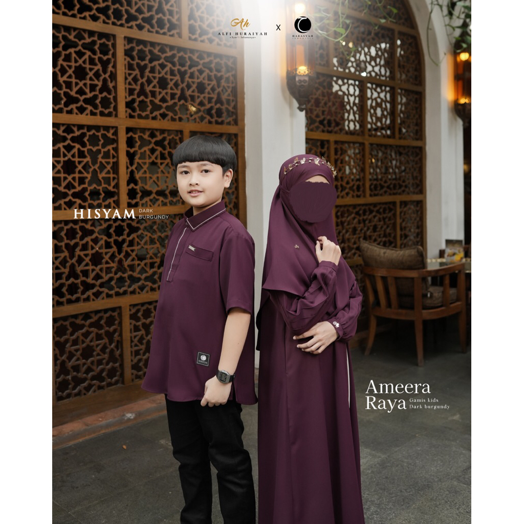 Ameera Raya Gamis Kids by Alfi Huraiyah
