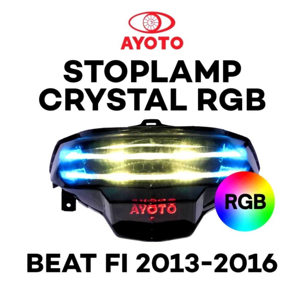 STOPLAMP BEAT FI FULLSET RUNNING LED 10 MODE