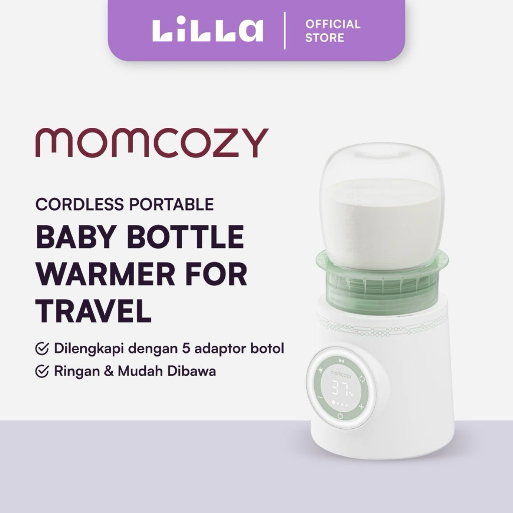 PRELOVED MOMCOZY - Cordless Portable Baby Bottle Warmer for Travel