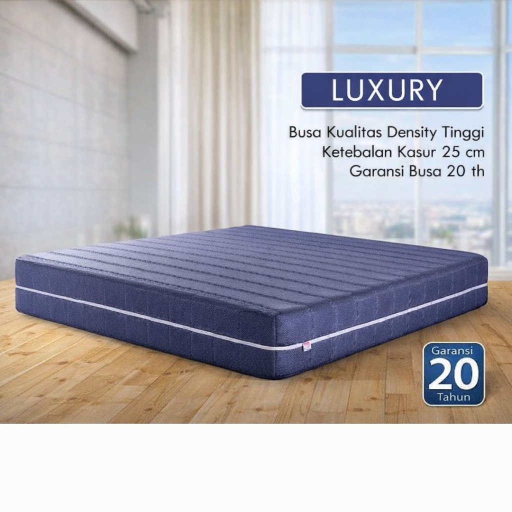 Uniland kasur busa uniland luxury tebal 25 cm