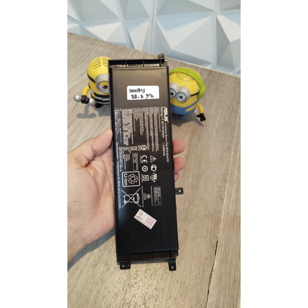Baterai Asus X453 X453M X453MA X453S X453SA X453 ORIGINAL BEKAS Copotan Laptop
