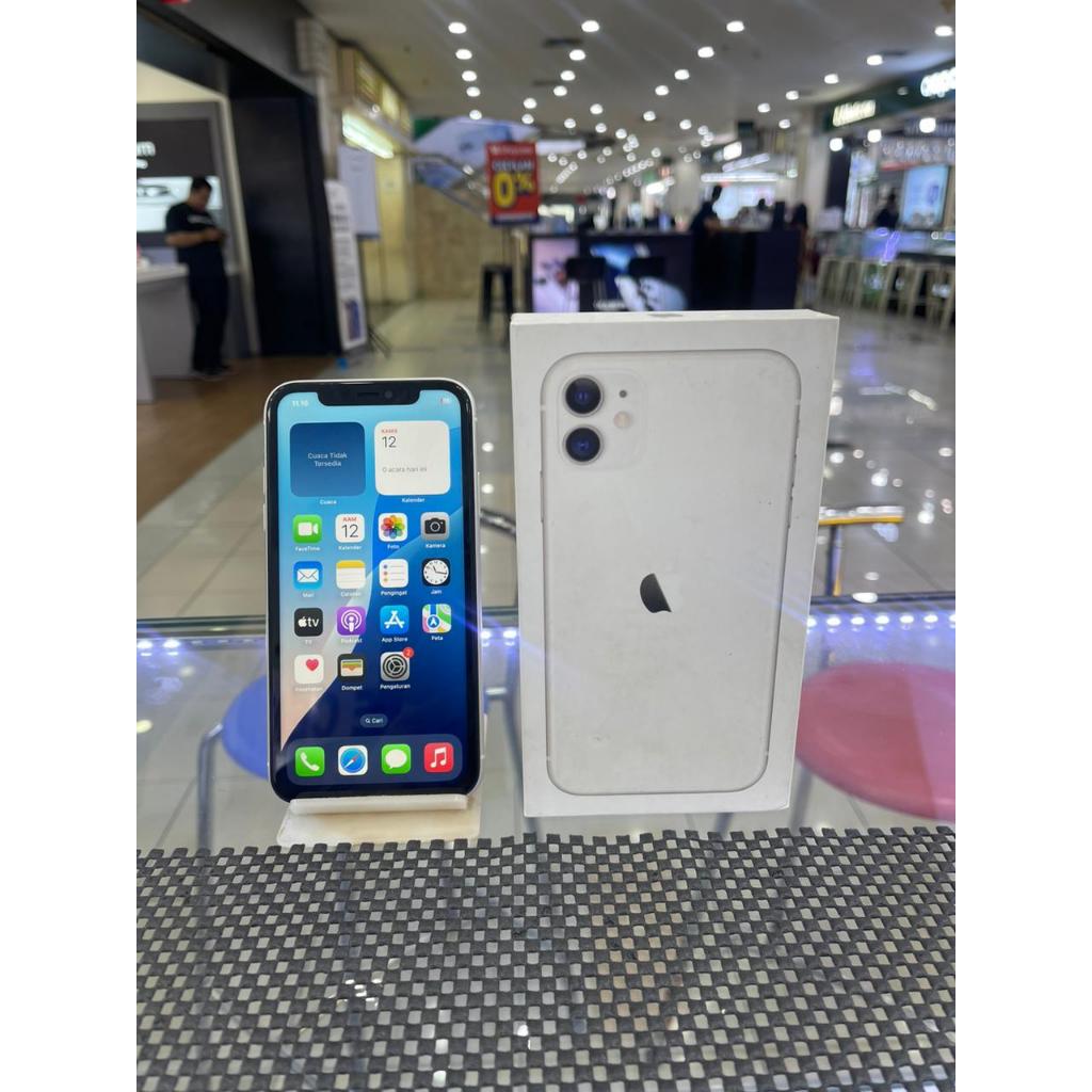 IPHONE 11 64GB SECOND SEKEN BEKAS INTERNAL 64 EX IBOX