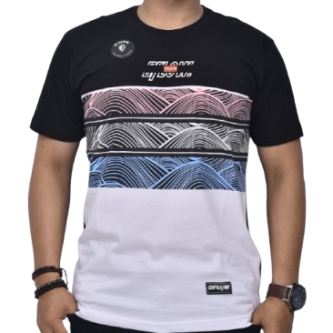 Kaos Pria DFlow Original Stripe