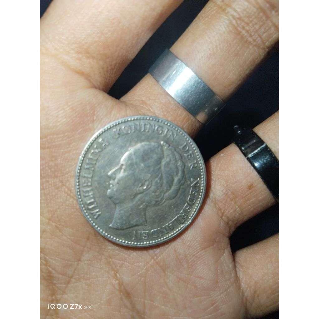 Koin Wilhelmina tahun 1929