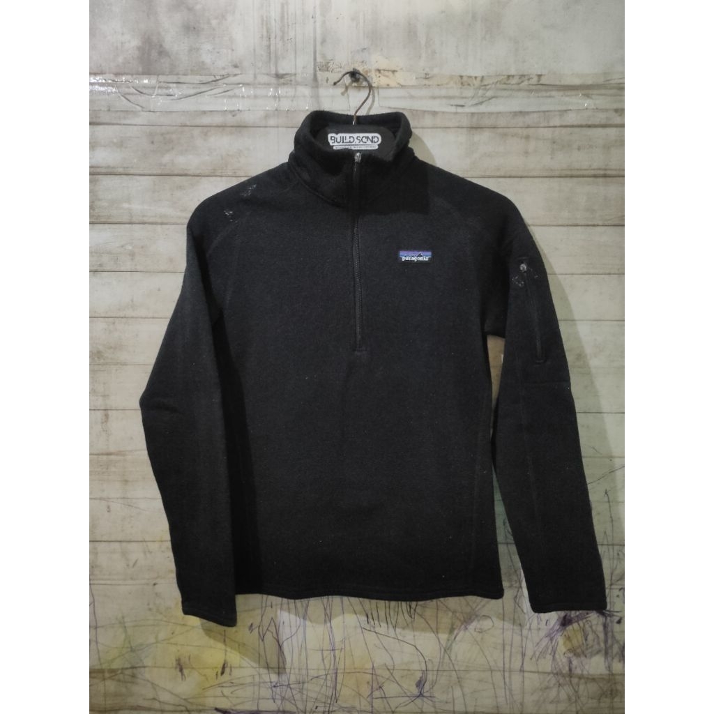 Patagonia Halfzip Tracktop Outdoor Black Original Size S