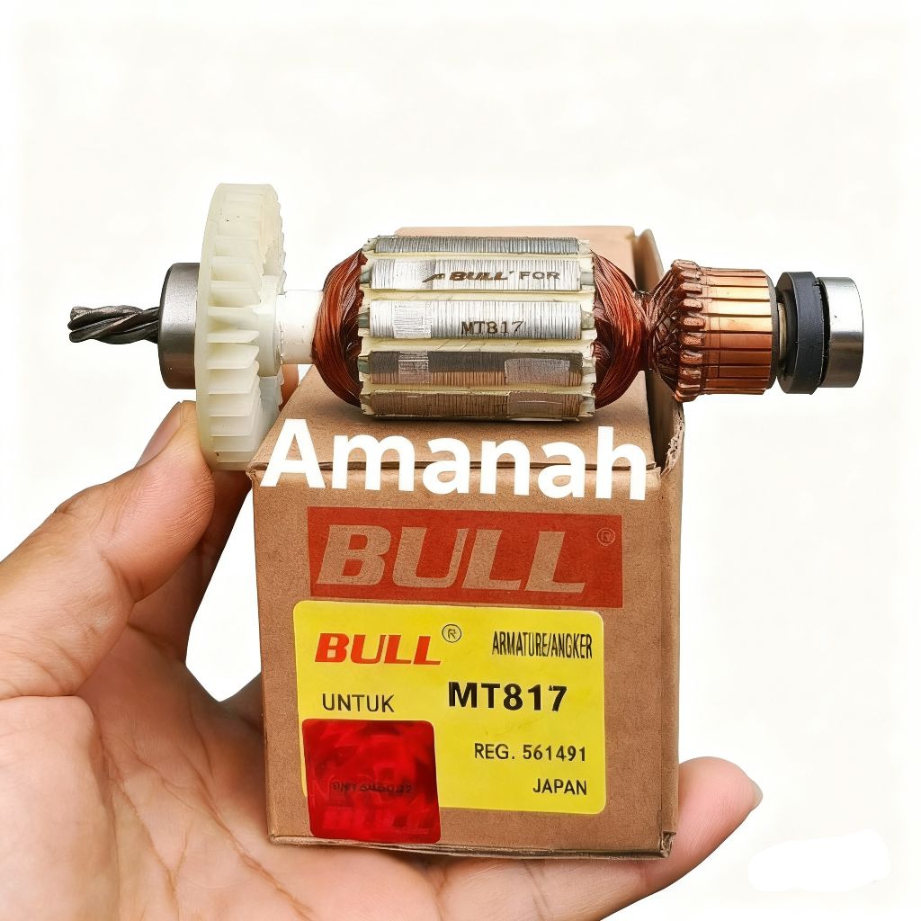 Angker armature Bull MT817 for mesin bor makteck 13 mm