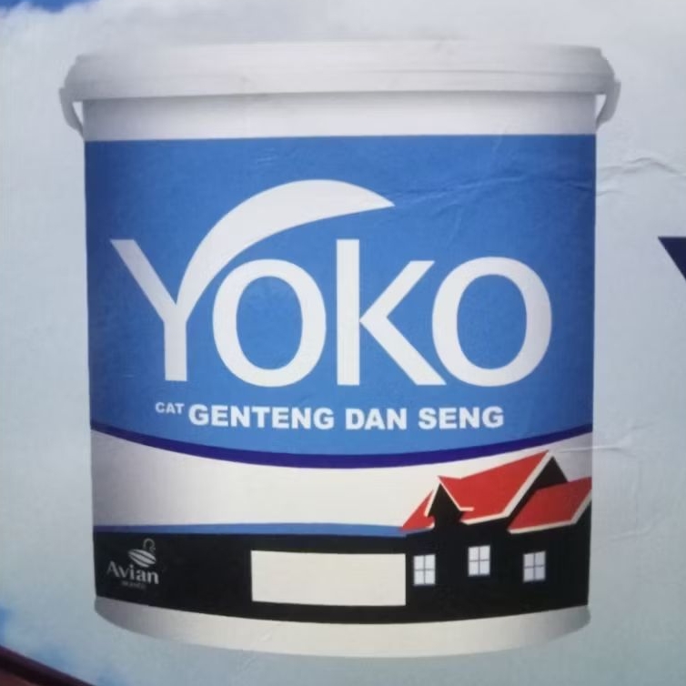 Cat Genteng dan Seng YOKO 4 kg