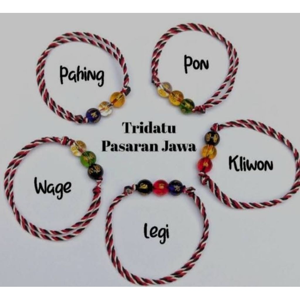 Gelang tridatu weton jawa