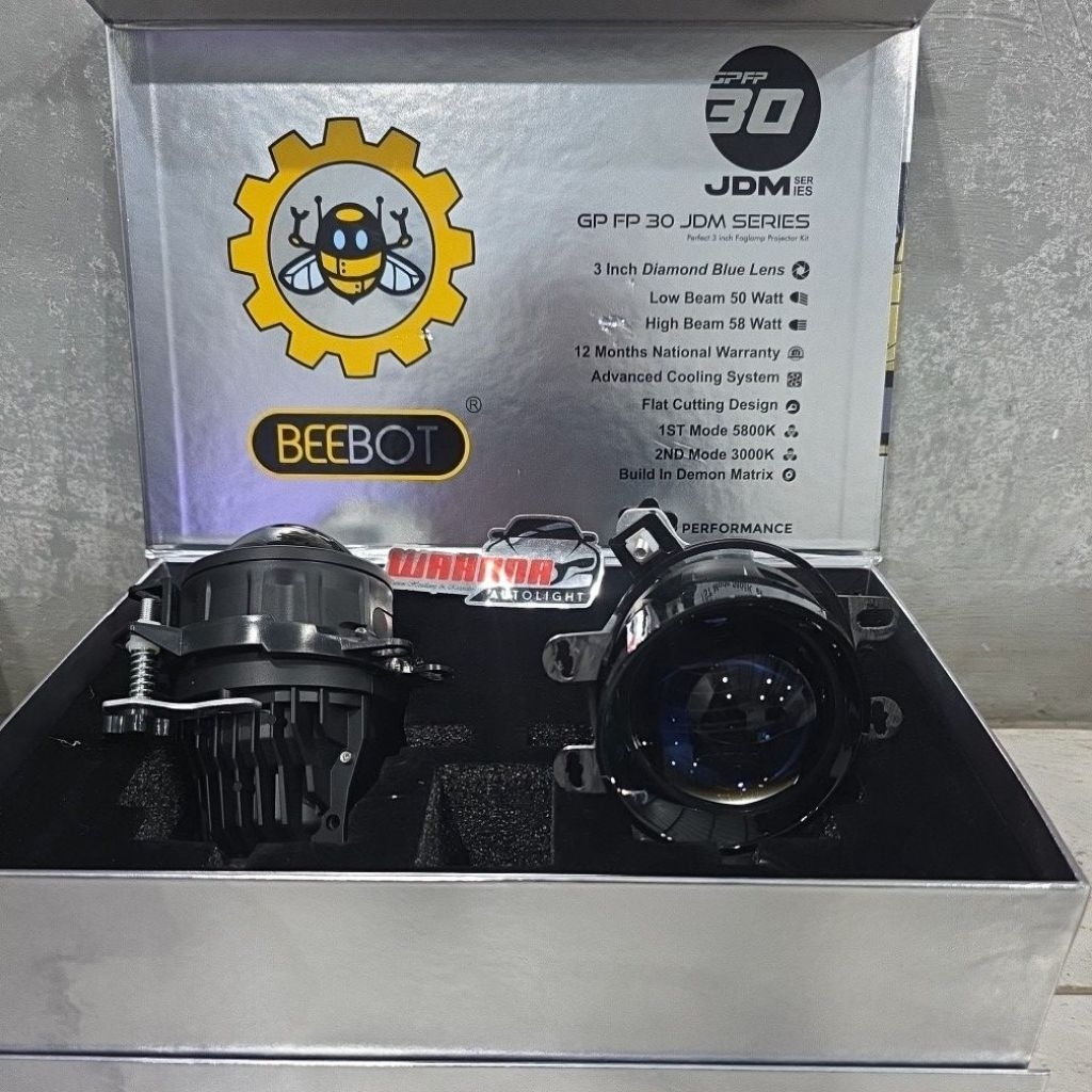 Biled foglamp beebot gp fp30 jdm foglamp 2 Warna