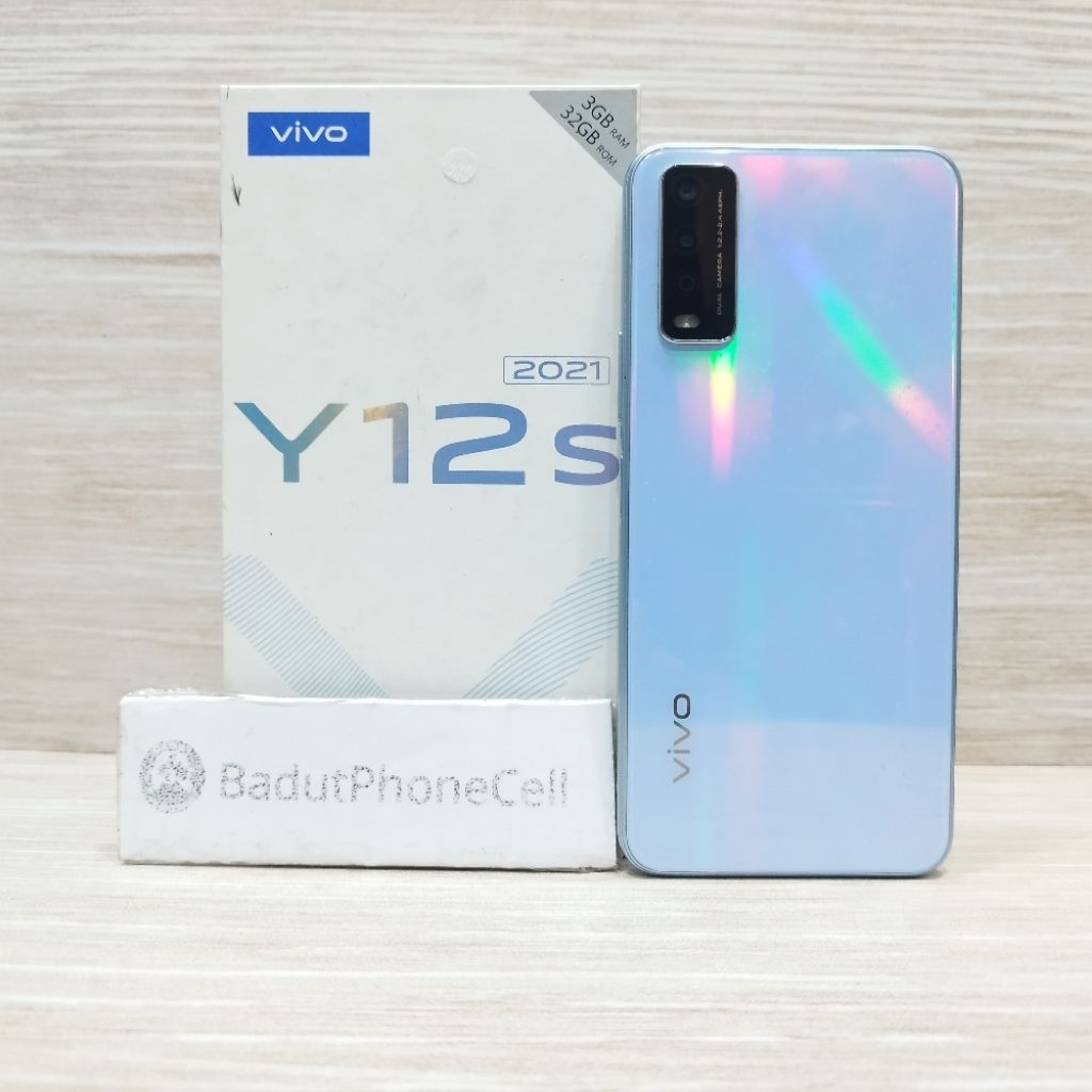 VIVO Y12S 3/32GB HANDPHONE SECOND BEKAS FULLSET