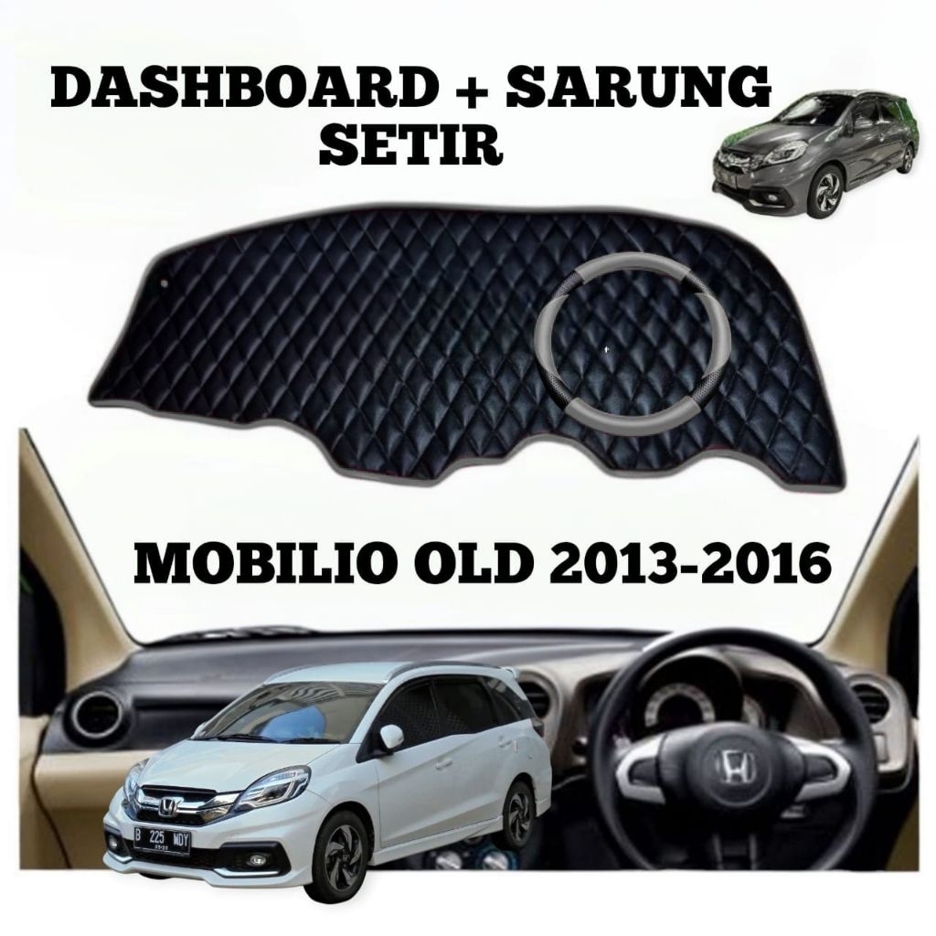 Cover Alas Dashboard Mobilio OLD 2013-2016 + Sarung Stir