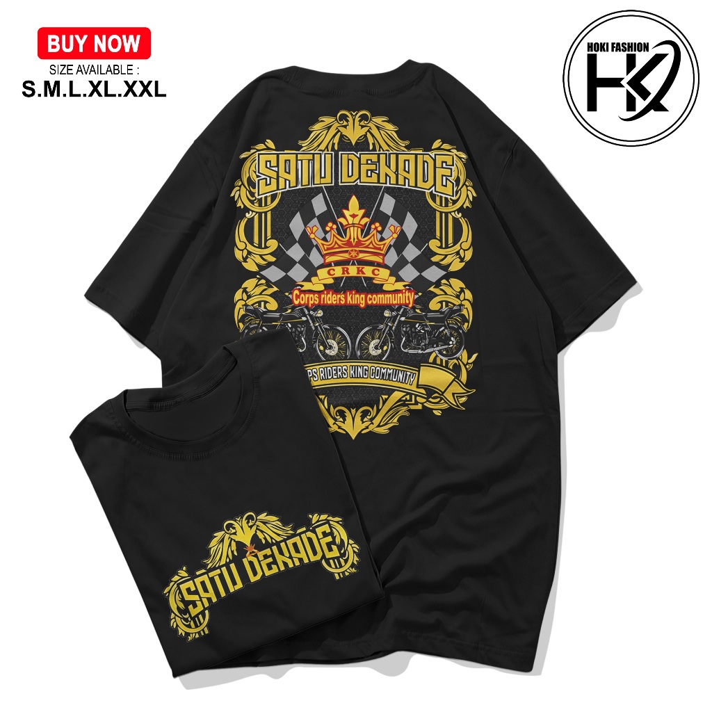 KAOS SATU DEKADE CRKC//KAOS RX KING ORIGINAL 2023