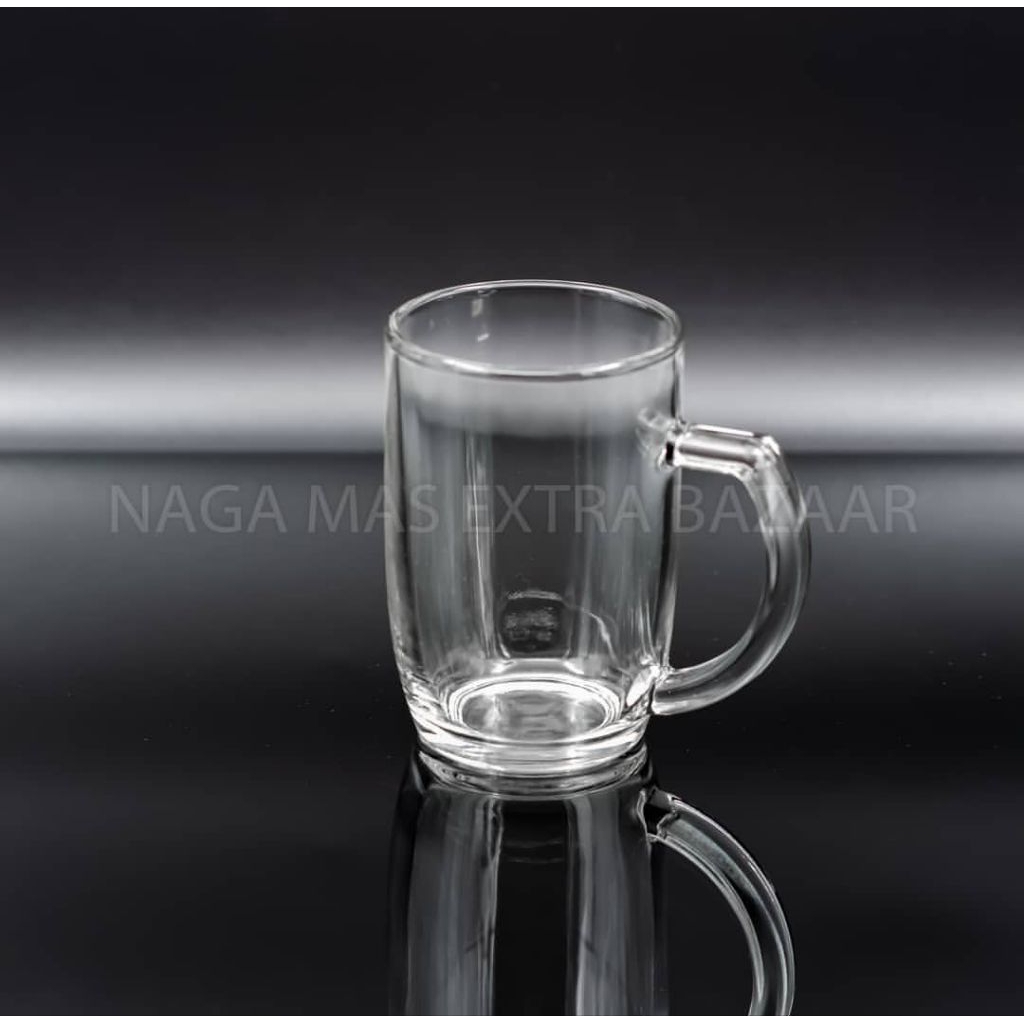 Gelas Gagang Kaca / Gelas Teh / Gelas Kopi