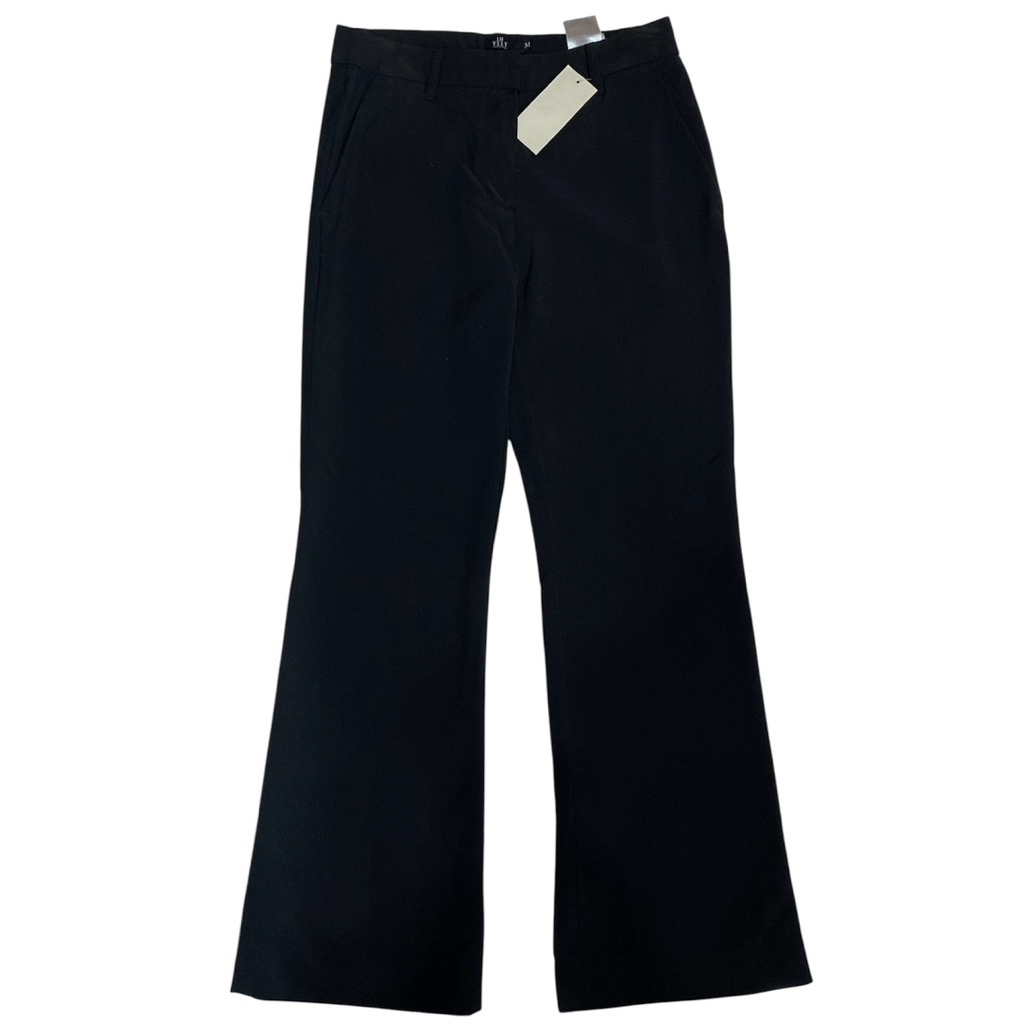 Celana Kantor Hitam Cutbray Wanita Work Pants IM VELY London Women Formal Pants