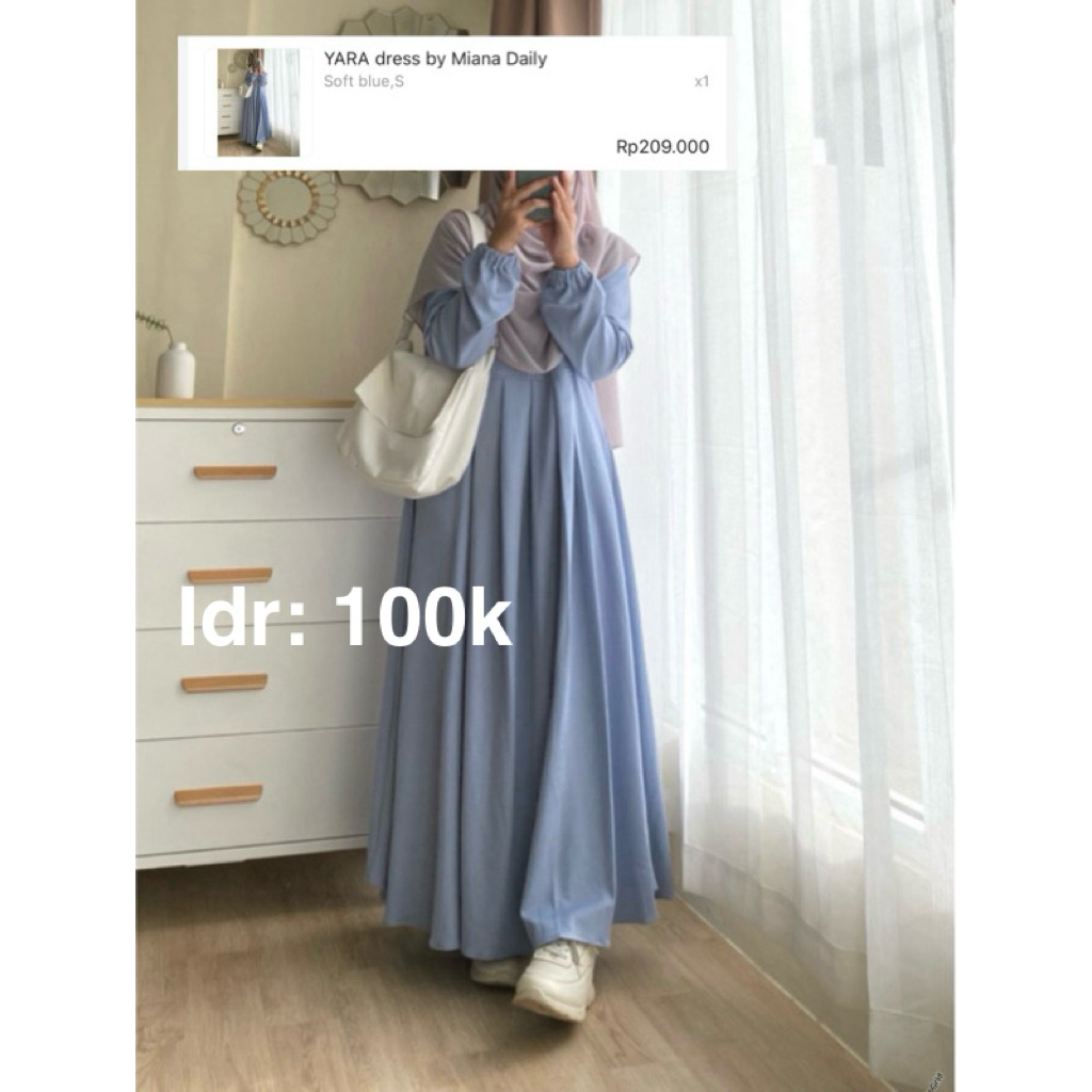 yara dress miana daily
