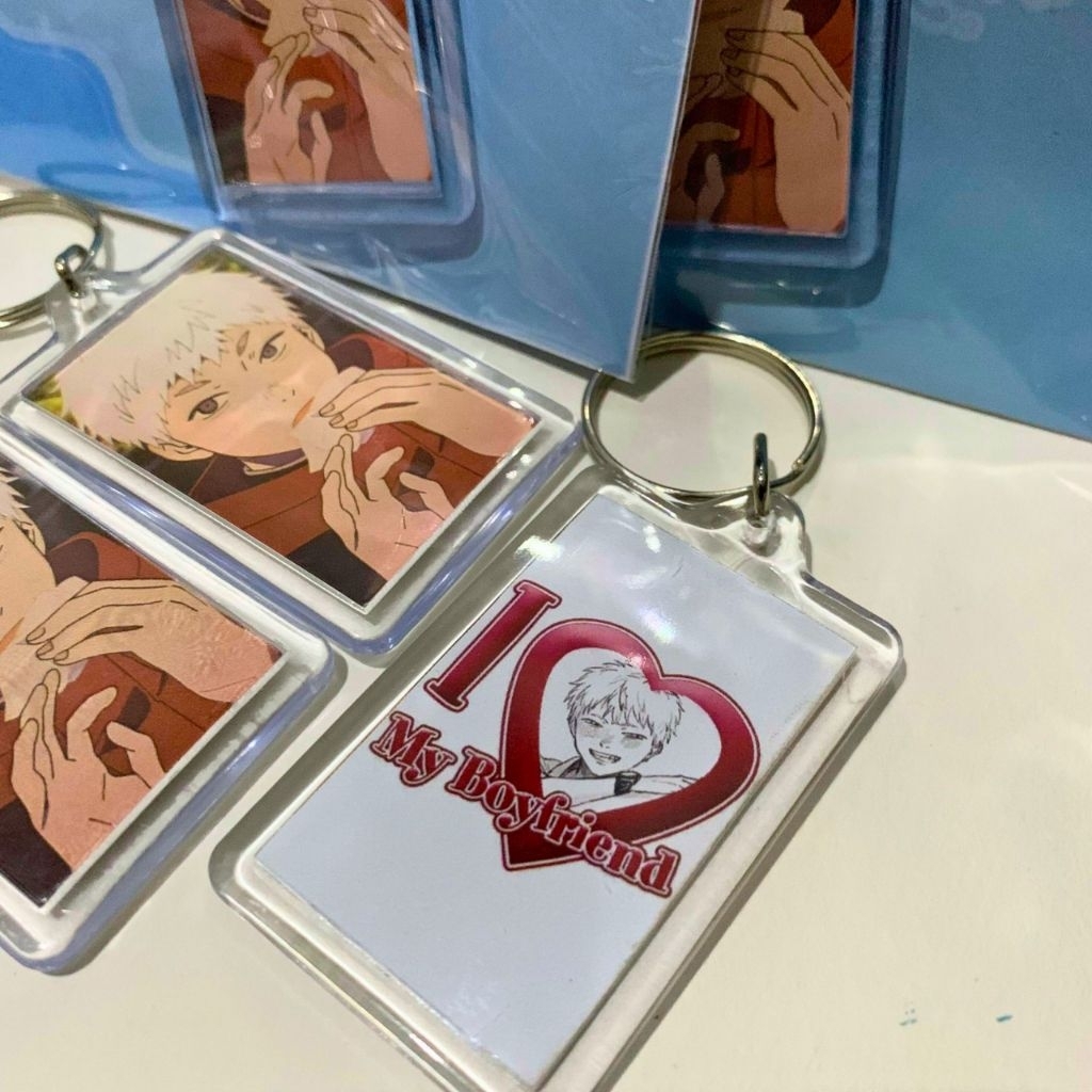 Keychain Ver Boyfriend Material Anime The Summer Hikaru Died