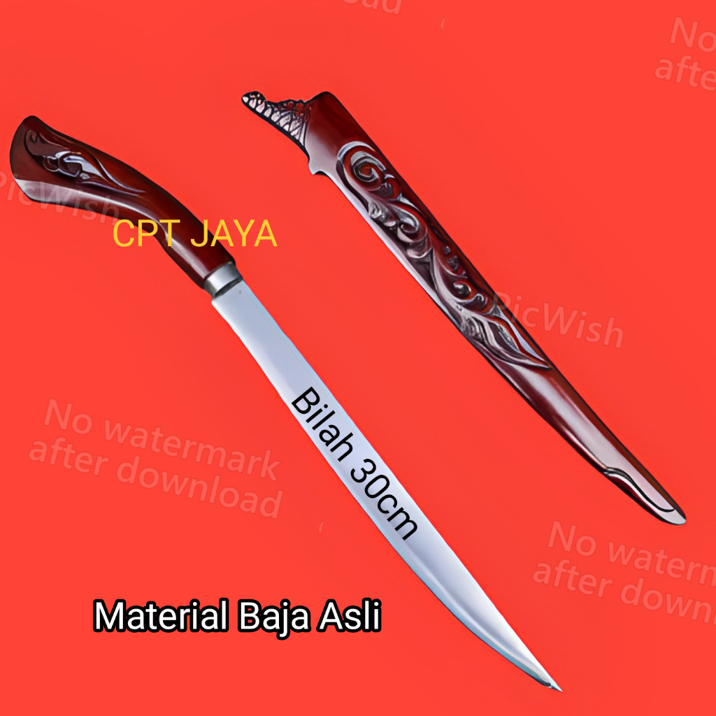 Pisau sembelih super tajam baja asli