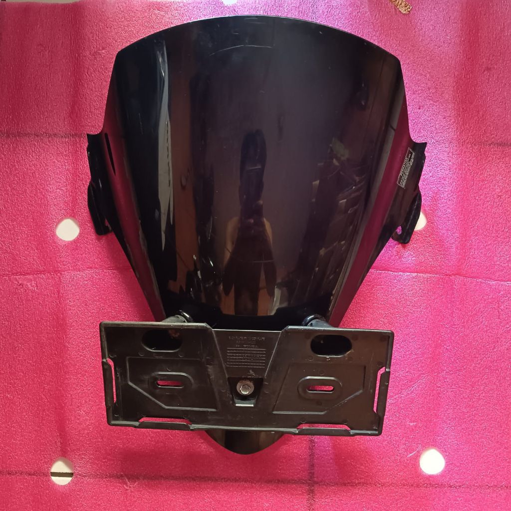 Visor Dudukan Plat Nomor Honda  PCX 150 Original Copotan