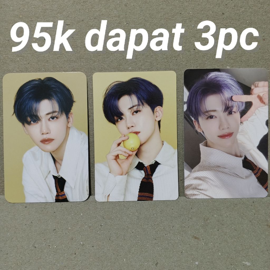 pc jaemin sg26 nct dream photocard