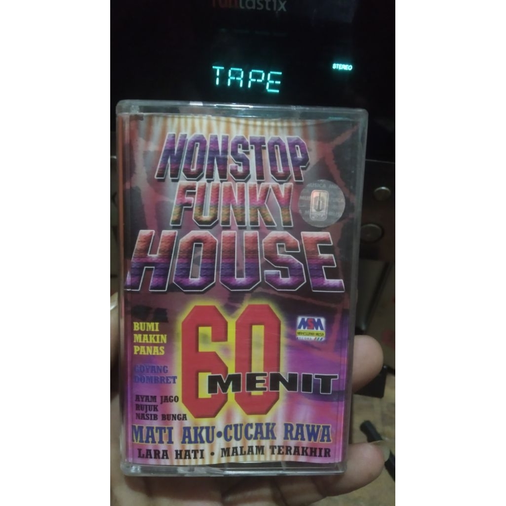 kaset pita nonstop funky house
