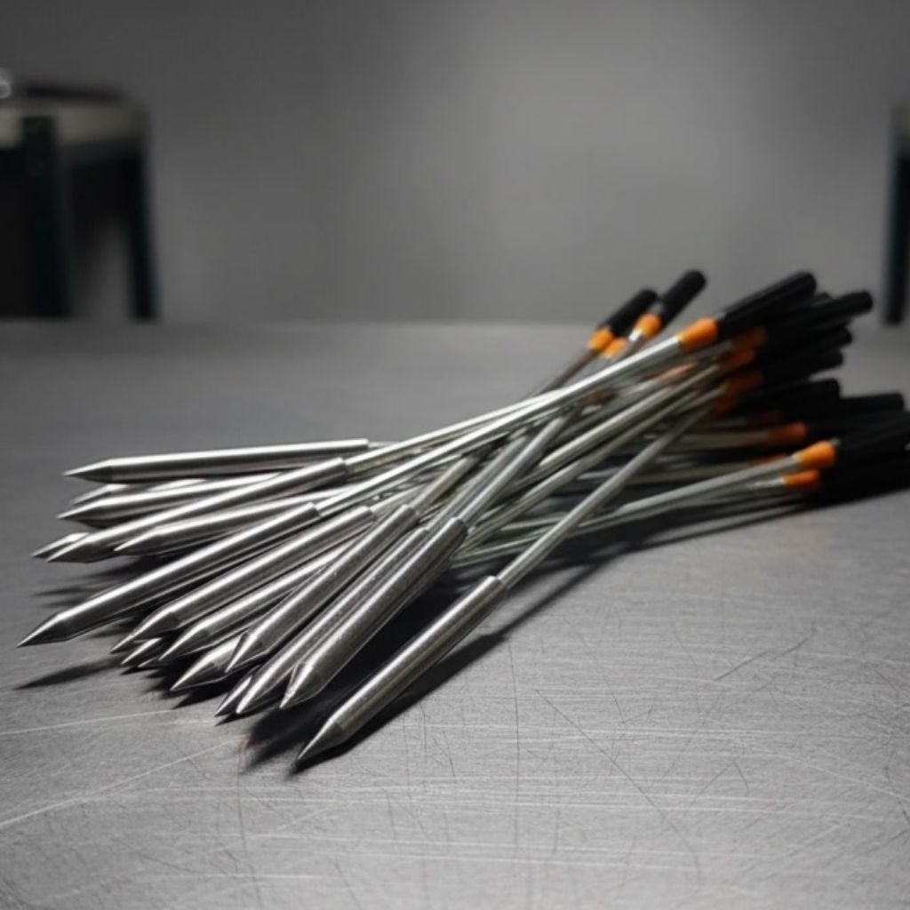 (Isi 10 Biji)  Mata Panah Ikan 4mm Paser Ikan 8cm-14cm Logam