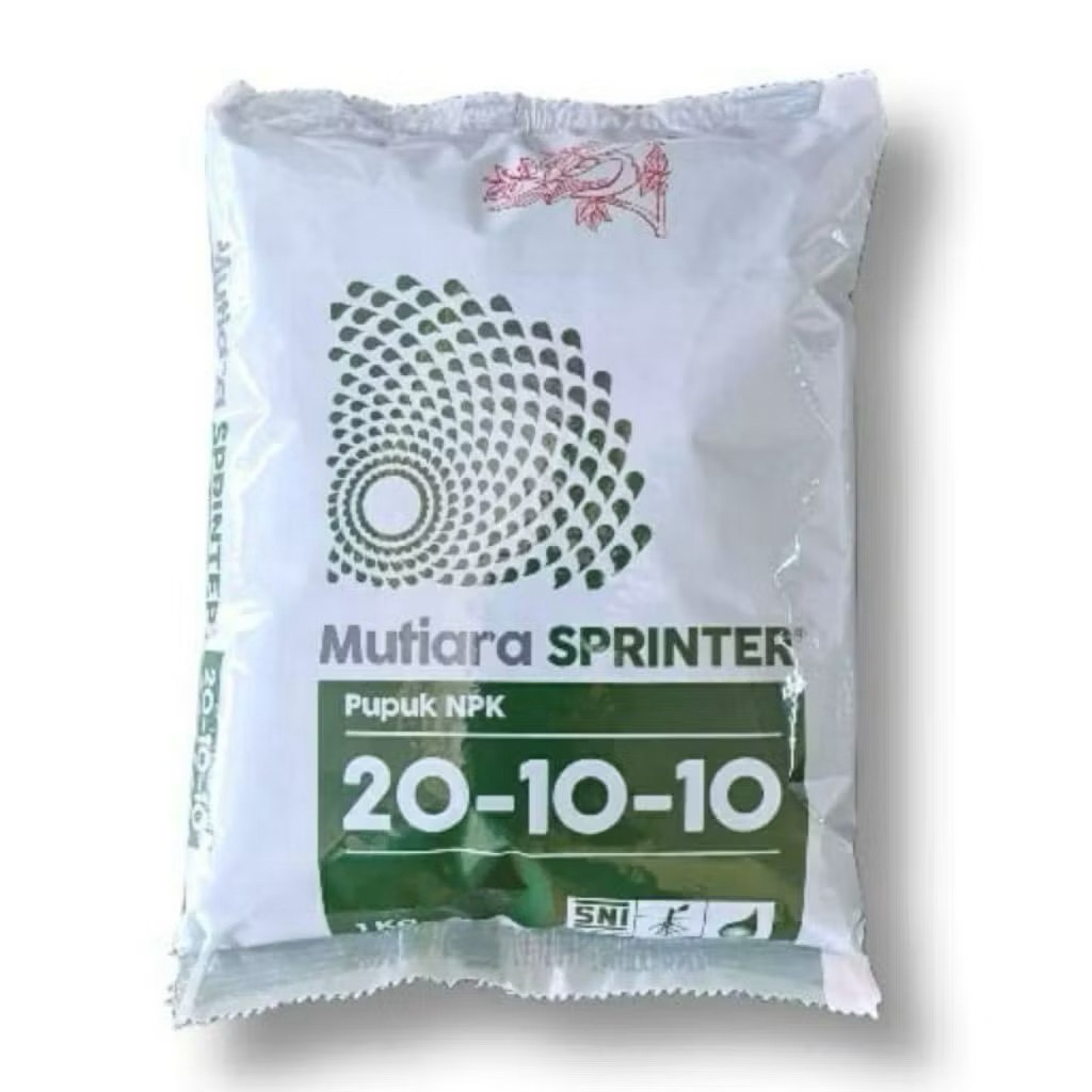 Pupuk npk mutiara sprinter kemasan pabrik 1kg