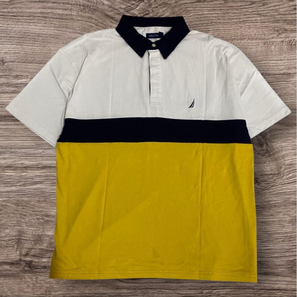 KAOS KERAH POLO NAUTICA ORIGINAL