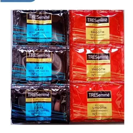 Sampo TreSemme Sachet Shampo Tresemme Renceng